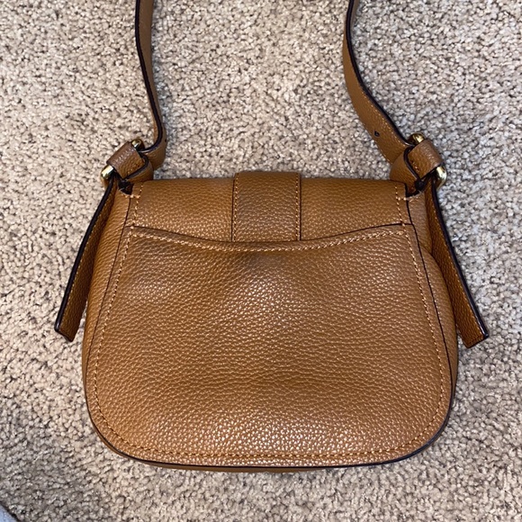 Michael Kors Crossbody Buckle Saddle Bag Purse - Picture 2 of 7